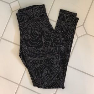 Patterned Work Out Leggings